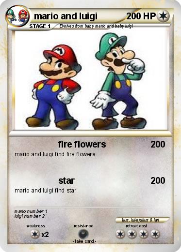 Pokemon mario and luigi