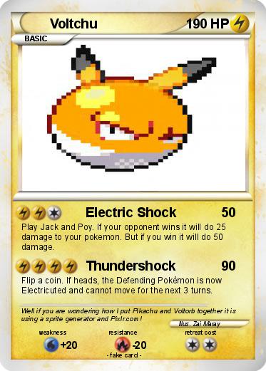 Pokemon Voltchu