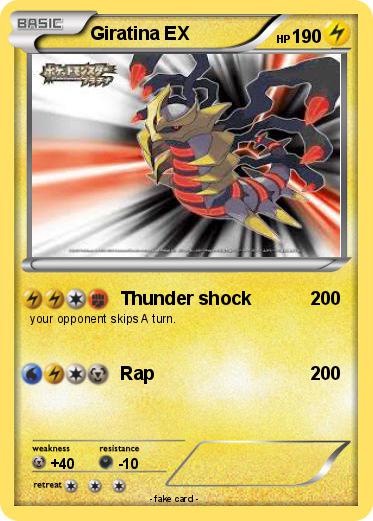 Pokemon Giratina EX