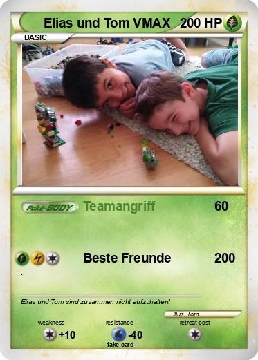 Pokemon Elias und Tom VMAX