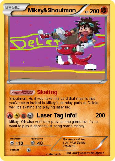 Pokemon Mikey&Shoutmon
