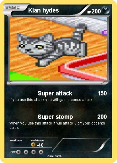 Pokemon Kian hydes