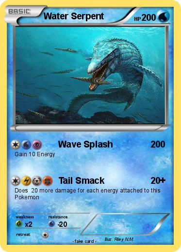 Pokemon Water Serpent
