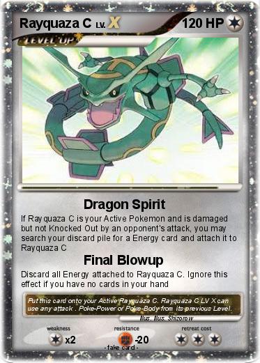 Pokemon Rayquaza C