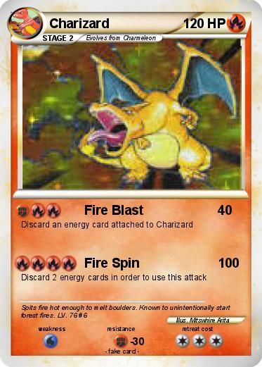 Pokemon Charizard