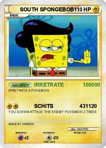 Pokemon SOUTH SPONGEBOB