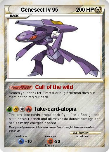 Pokemon Genesect lv 95