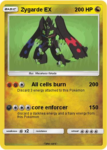 Pokemon Zygarde EX