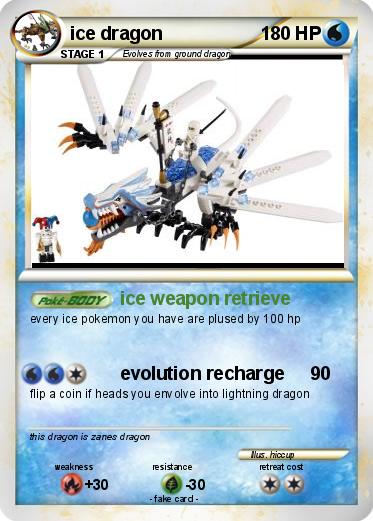 Pokemon ice dragon