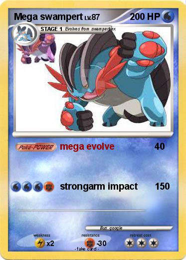 Pokemon Mega swampert