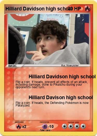 Pokemon Hilliard Davidson high school