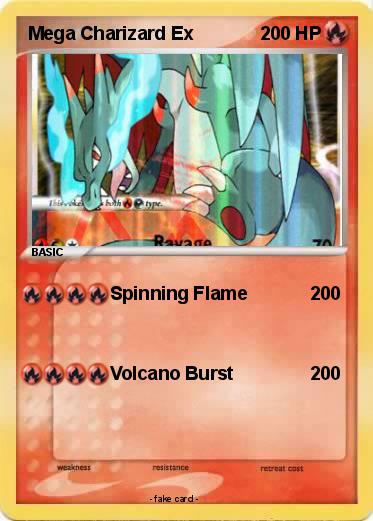 Pokemon Mega Charizard Ex