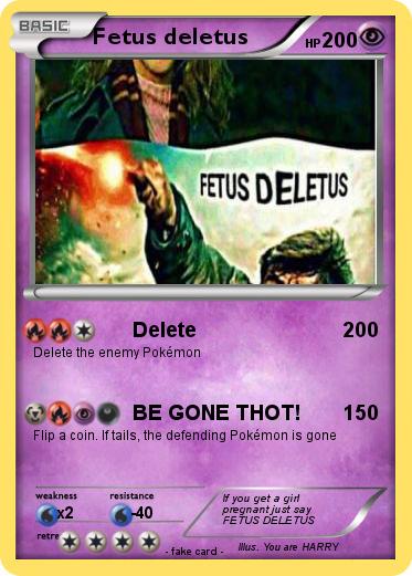 Pokemon Fetus deletus