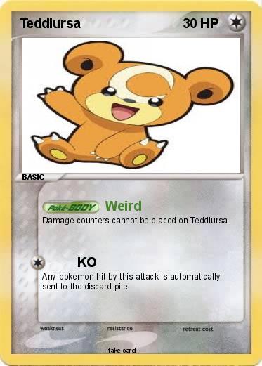 Pokemon Teddiursa