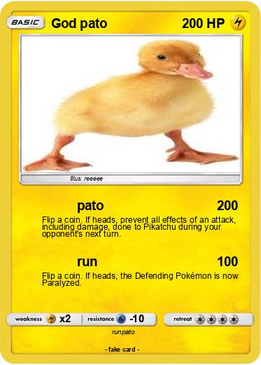 Pokemon God pato