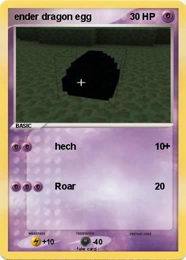 Pokemon ender dragon egg