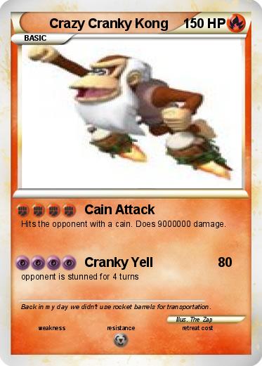 Pokemon Crazy Cranky Kong