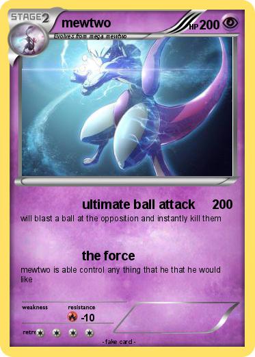 Pokemon mewtwo