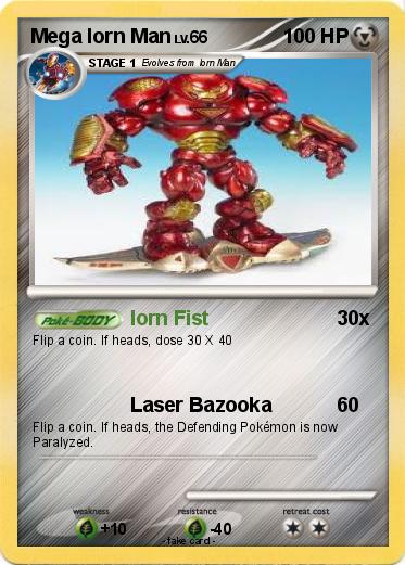 Pokemon Mega Iorn Man