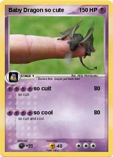 Pokemon Baby Dragon so cute