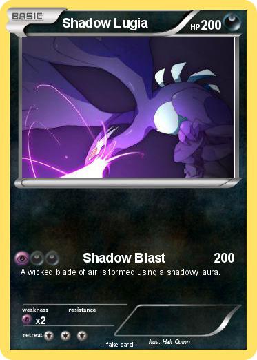 Pokemon Shadow Lugia