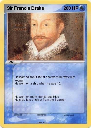 Pokemon Sir Francis Drake