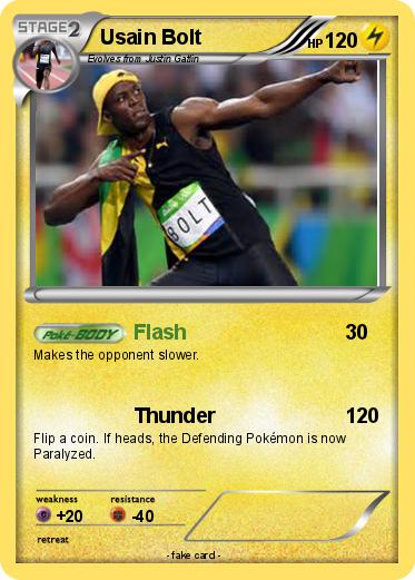 Pokemon Usain Bolt