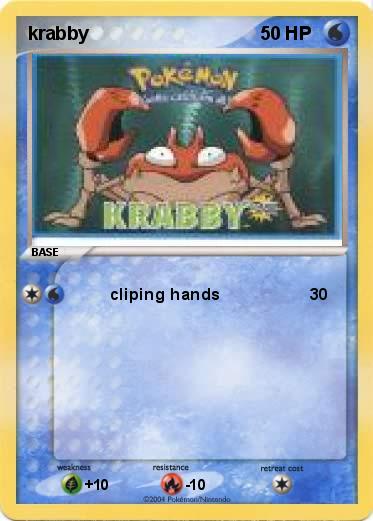 Pokemon krabby