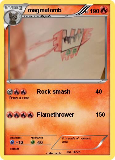Pokemon magmatomb