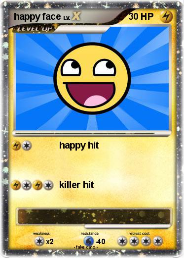 Pokemon happy face