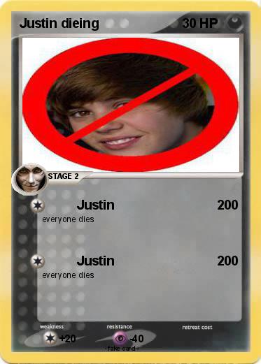 Pokemon Justin dieing
