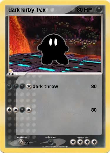 Pokemon dark kirby  lv.x