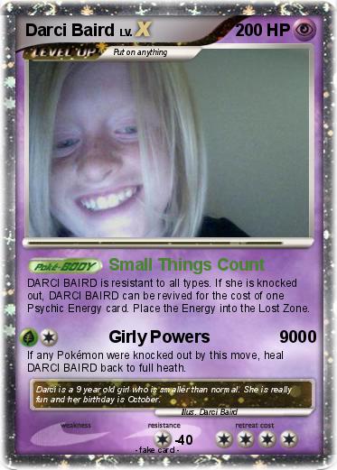 Pokemon Darci Baird