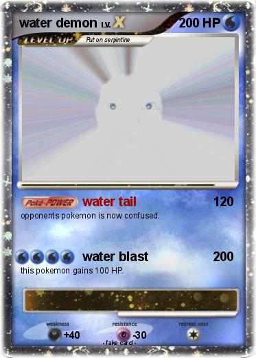 Pokemon water demon