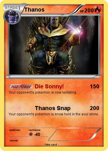 Pokemon Thanos