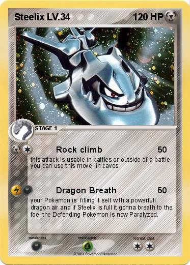 Pokemon Steelix LV.34