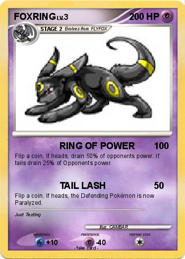 Pokemon FOXRING