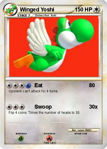 Pokemon Winged Yoshi