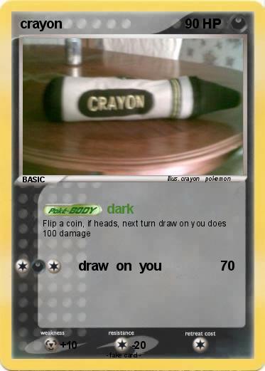 Pokemon crayon