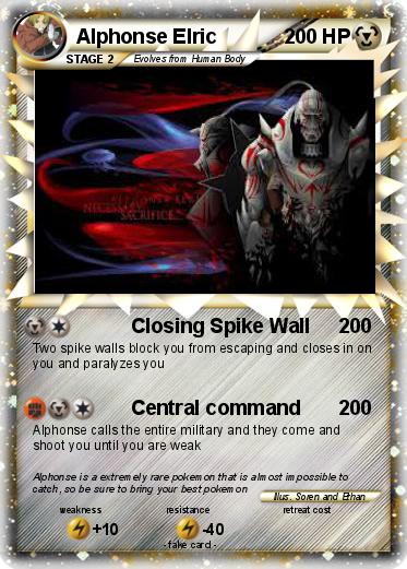 Pokemon Alphonse Elric