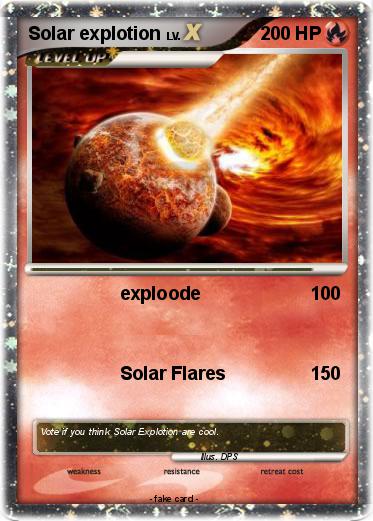 Pokemon Solar explotion