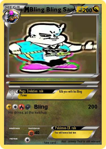 Pokemon Bling Bling Sans