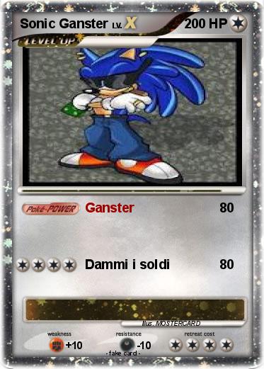 Pokemon Sonic Ganster