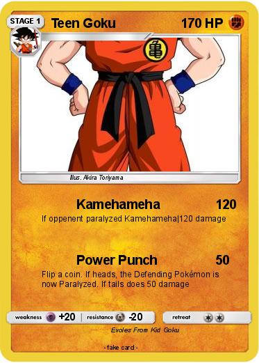 Pokemon Teen Goku