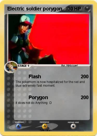 Pokemon Electric soldier porygon