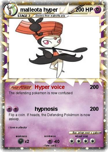 Pokemon malleota hyper