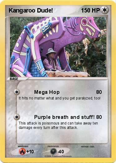 Pokemon Kangaroo Dude!