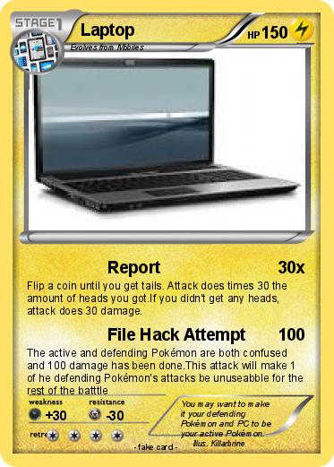 Pokemon Laptop