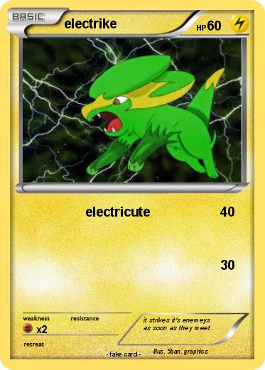 Pokemon electrike
