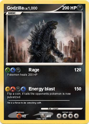 Pokemon Godzilla